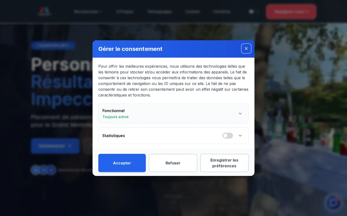 Capture d'écran du site L'Équipe 450